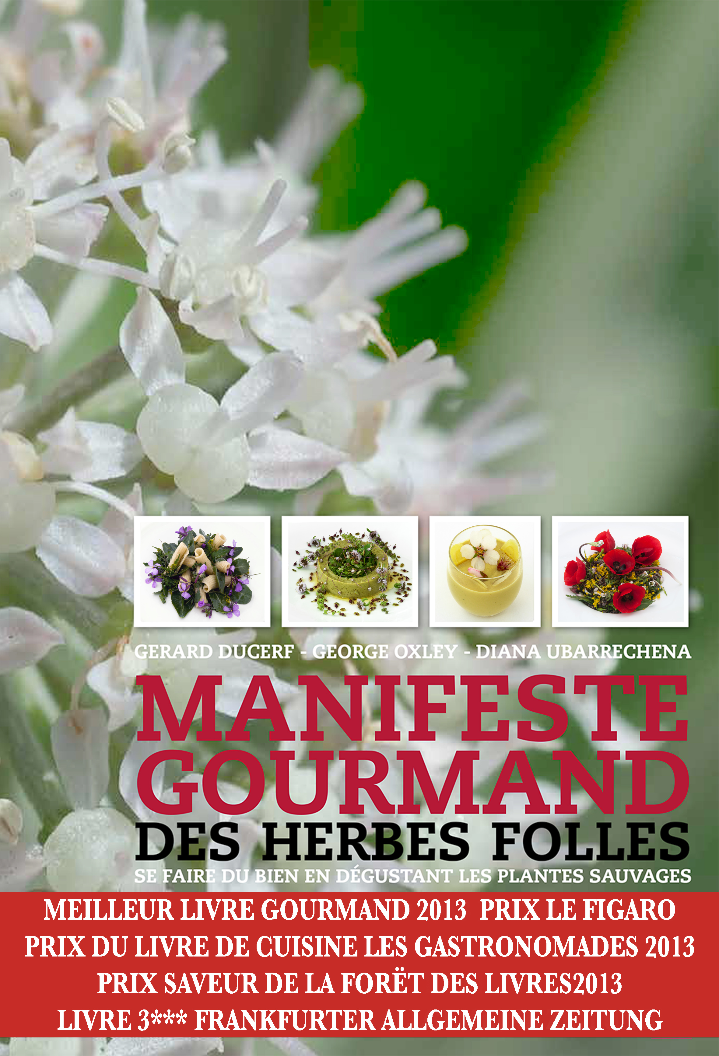 Le Manifest Gourmand des Herbes Folles, Diana Ubarrechena, George Oxley, Gérard Ducerf, ed Toucan